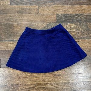 Janie and Jack Navy Blue Knit skirt